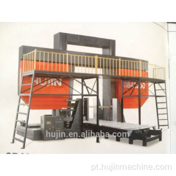 Máquina de serra de fita GB42200 para corte de aço carbono